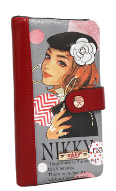 Bifold Zipper Wallet Ciega por ti