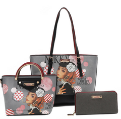 Ciega por ti 3 Piece Set (Tote, Crossbody, Wallet)