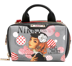 Mini Boston Double Zip Crossbody Ciega Por Ti