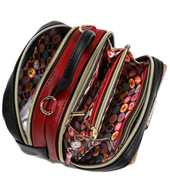 Mini Boston Double Zip Crossbody Ciega Por Ti
