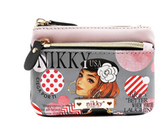 Mini Zip Pouch Coinpurse Ciega Por Ti