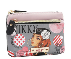 Mini Zip Pouch Coinpurse Ciega Por Ti