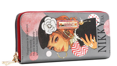 Nikky Double Zipper Wallet V.2 Ciega Por Ti