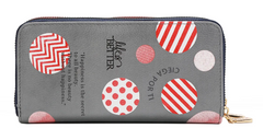 Nikky Double Zipper Wallet V.2 Ciega Por Ti
