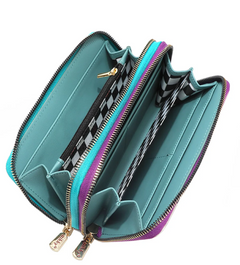 Nikky Double Zipper Wallet V.2 Ciega Por Ti