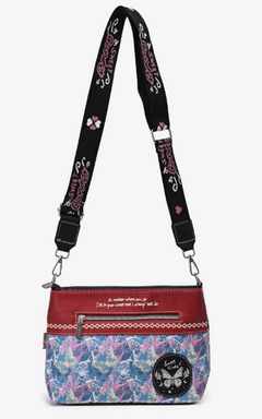 Black Butterfly Sweet & Candy Shoulder Crossbody Bag