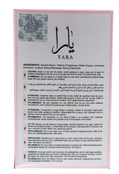 Pink Lattafa Perfumes Yara Eau de Parfum for Women