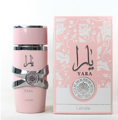 Pink Lattafa Perfumes Yara Eau de Parfum for Women