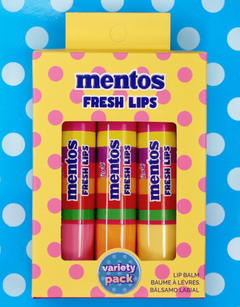 Rude x Mentos Fresh Lips Lip Balm Variety Pack