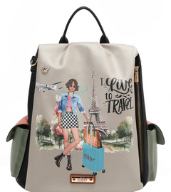 I live to Travel Backpack