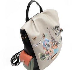 I live to Travel Backpack
