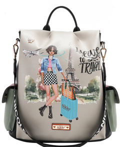 I live to Travel Backpack