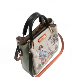 I live to Travel Small Bucket Bag