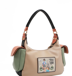 I live to Travel Small Shoulder Bag