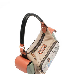 I live to Travel Small Shoulder Bag