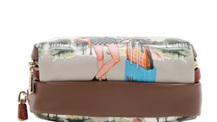 Mini Boston Double Zip Crossbody I live to Travel