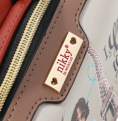 Mini Boston Double Zip Crossbody I live to Travel