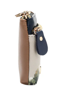 I live to Travel Mini Zip Pouch (Coinpurse)