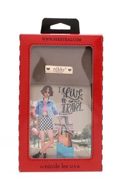Nikky Phone/Wallet Crossbody Bag I live to Travel