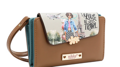 Nikky Small Bifold Wallet I live to Travel