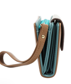 Nikky Small Bifold Wallet I live to Travel