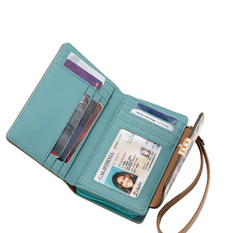 Nikky Small Bifold Wallet I live to Travel