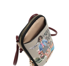 Nikky Zip Around Phone/Wallet Crossbody I live to Travel
