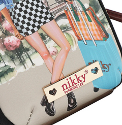Nikky Zip Around Phone/Wallet Crossbody I live to Travel