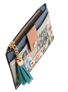 Zip Cardholder I live to Travel