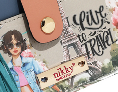 Zip Cardholder I live to Travel