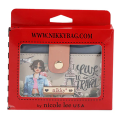 Zip Cardholder I live to Travel