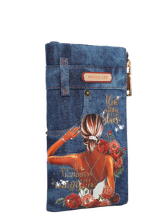 Denim Amanda 2 Piece Bifold Wallet Blind Date