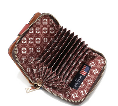 Denim Heart Bifold Wallet Blind Date
