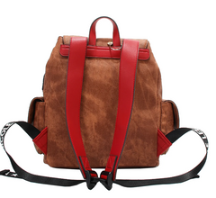 Multi Patch Backpack Brown