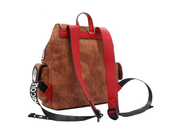 Multi Patch Backpack Brown