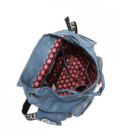 Multi Patch Backpack Brown