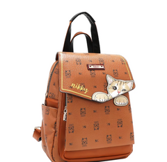 Convertible Backpack Nikky Finds Meow
