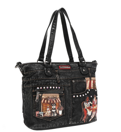 Denim Sisters Secret Tote Bag