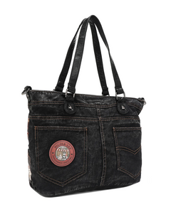 Denim Sisters Secret Tote Bag