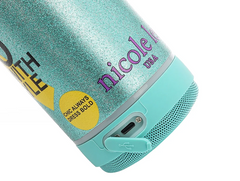 Tumbler with Bluetooth Speaker Martha Travels Italy