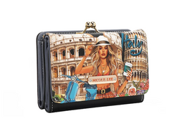 Martha Travels Italy Agustina Trifold Wallet