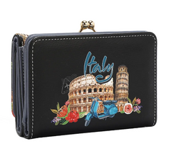 Martha Travels Italy Agustina Trifold Wallet