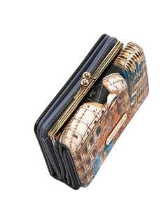Martha Travels Italy Agustina Trifold Wallet