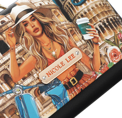 Martha Travels Italy Agustina Trifold Wallet