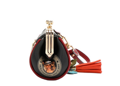 Mini Kisslock Coin Purse Wristlet Martha Travels Italy