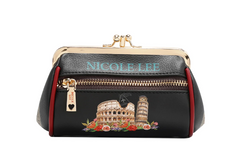 Mini Kisslock Coin Purse Wristlet Martha Travels Italy