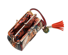 Mini Kisslock Coin Purse Wristlet Martha Travels Italy