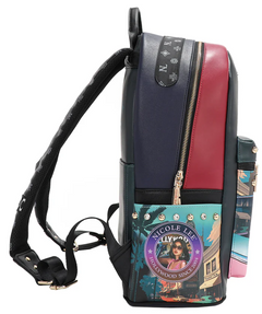 Large USB Fashion Backpack with Charging Port and Pouch Hollywood Drive