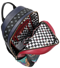 Large USB Fashion Backpack with Charging Port and Pouch Hollywood Drive