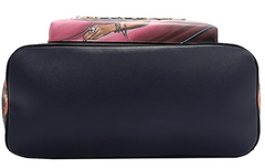 Large USB Fashion Backpack with Charging Port and Pouch Hollywood Drive